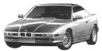 BMW E31 B0810 Fault Code